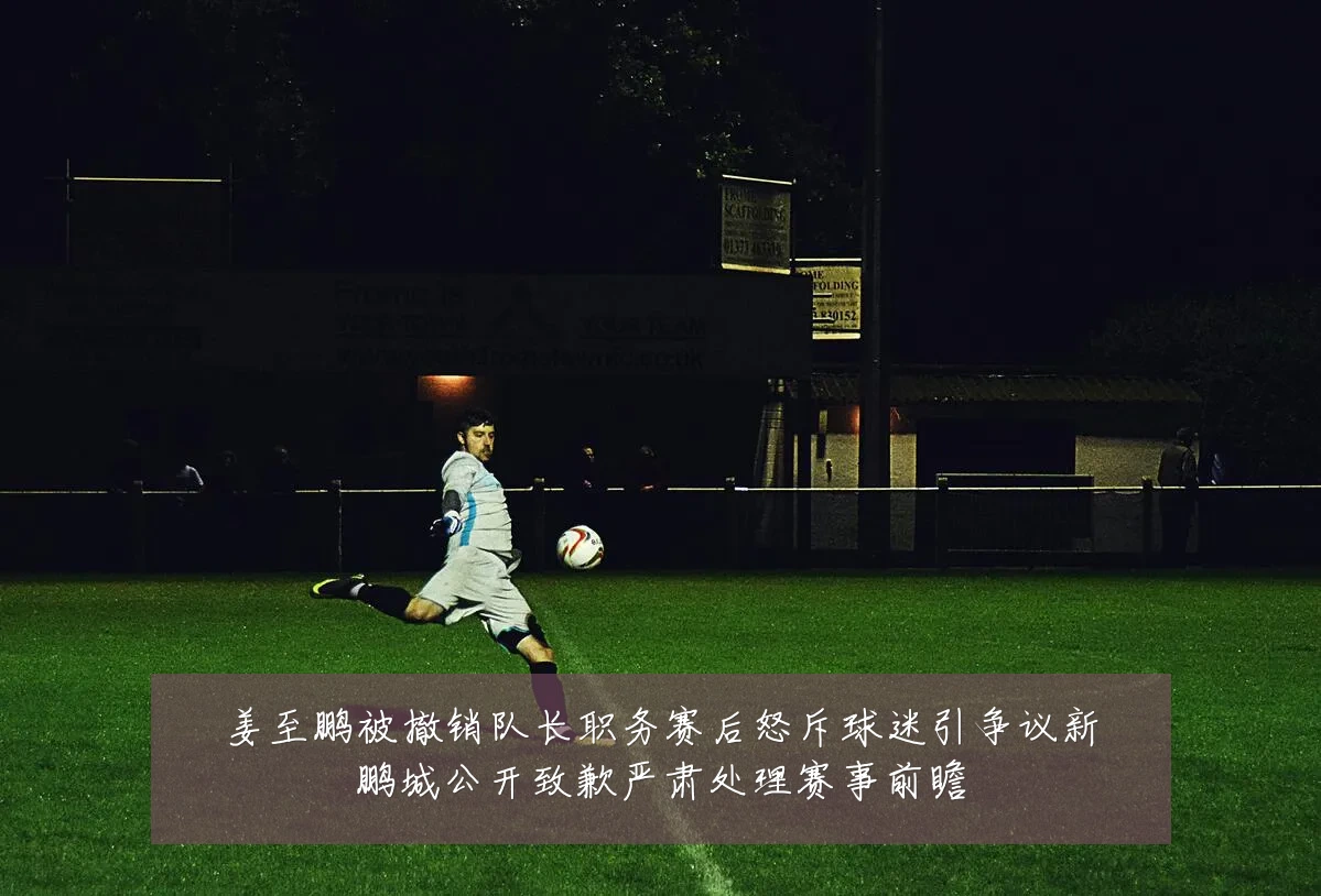 姜至鹏被撤销队长职务赛后怒斥球迷引争议新鹏城公开致歉严肃处理赛事前瞻